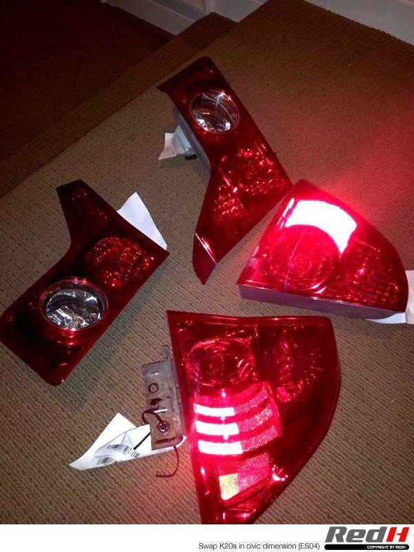 Civic Dimension-ES-04-Swap k20A-by-RedH-**Update P30 Acura Taillight**