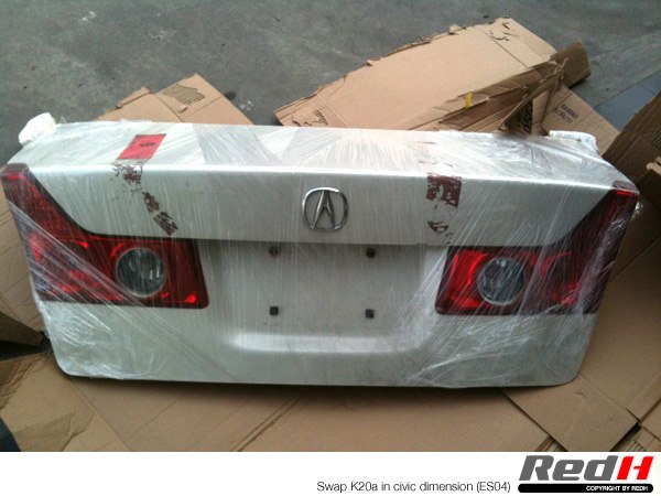 Civic Dimension-ES-04-Swap k20A-by-RedH-**Update P30 Acura Taillight**