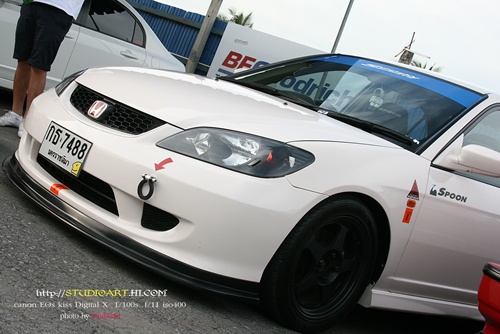 รางวัลสำหรับ Civic ES Group และรูปงาน Vtec Party