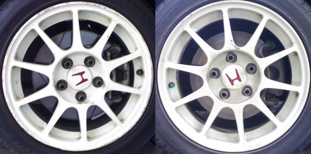 จานเบรก +  caliper ชุดหน้า ของ H22 ใส่ ES ต้องแปลงไรบ้างครับ ( จัดมาแว้ว มีรูป )