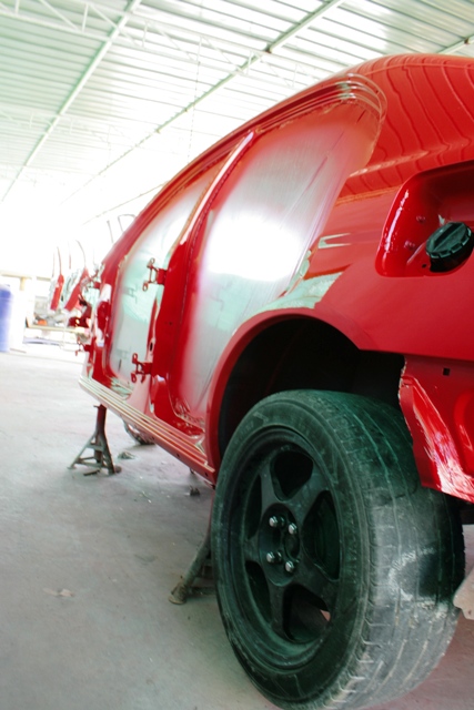 พอดีจะทำสี แดง JAZZ 2008 กับ แดง YARIS ทำสีอะไรดีครับ