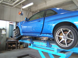มาดู R34R พัง แล้วยุ่นเค้าซ่อมกันเนียนๆ