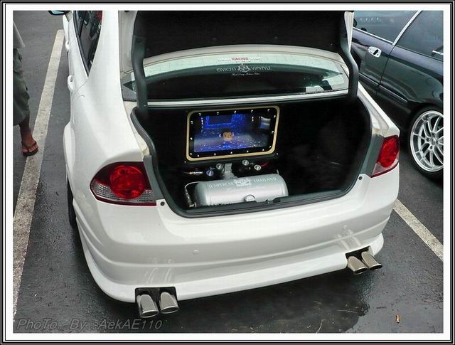 ตัวอย่างการวางระบบถุงลมใน NEW  CIVIC อ่ะคับ