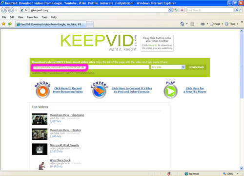 ใครที่ชอบดู Clips youtube แล้วอยาก Download เก็บไว้ดูเชิญทางนี้