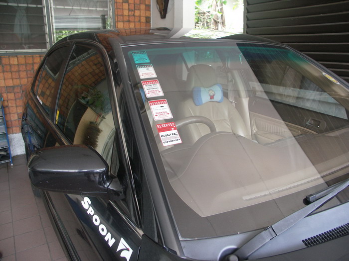 STICKER PARKING ES