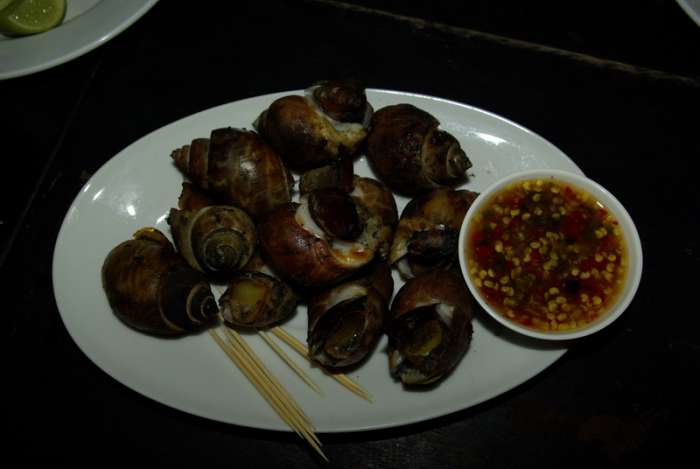 หอย.....หวานเผา