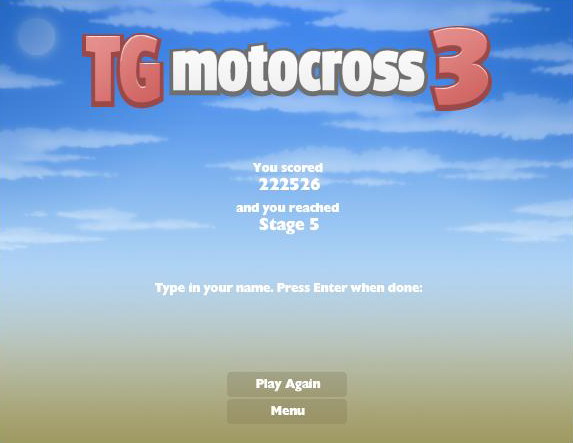 มาเล่นเกมส์ TG motocross 3 มอเตอร์ไซค์ปีนเขากัน....