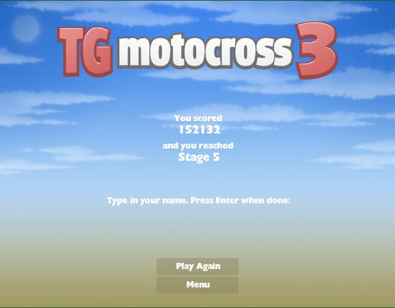 มาเล่นเกมส์ TG motocross 3 มอเตอร์ไซค์ปีนเขากัน....