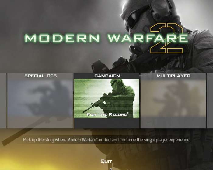 COD - MODERN WARFARE 2