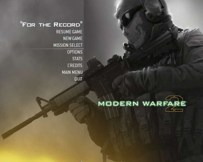 COD - MODERN WARFARE 2