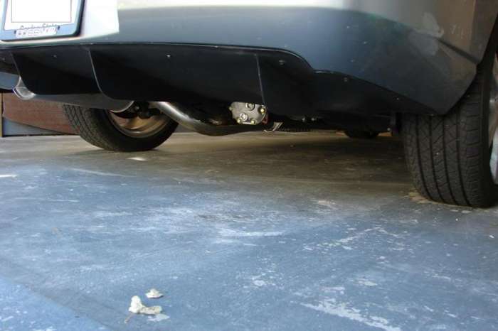 rear diffuser