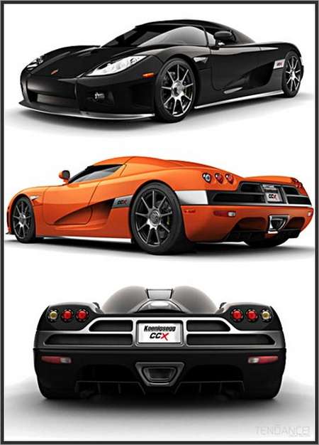 อันดับ 7 Koenigsegg CCX ราคา $520,000 
การเปิดประตูสุดแปลกแต่สวยงามของซุปเปอร์คาร์จากสวีเดนคันนี้ CCX มาพร้อมกับเครื่องยนต์ 4.7 ลิตร V8 และมีแรงม้ามากถึง 806 แรงม้าเลยทีเดียว เพียงแค่ 3.2 วินาทีคุณก็จะทะยานไปข้างหน้าด้วยความเร็วจาก 0-100 km/hr ทันที