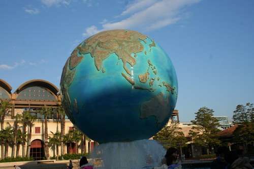 สัญลักษณ์ Tokyo disney sea เลยครับ ตั้งใจถ่ายให้เห็นประเทศไทยเลย