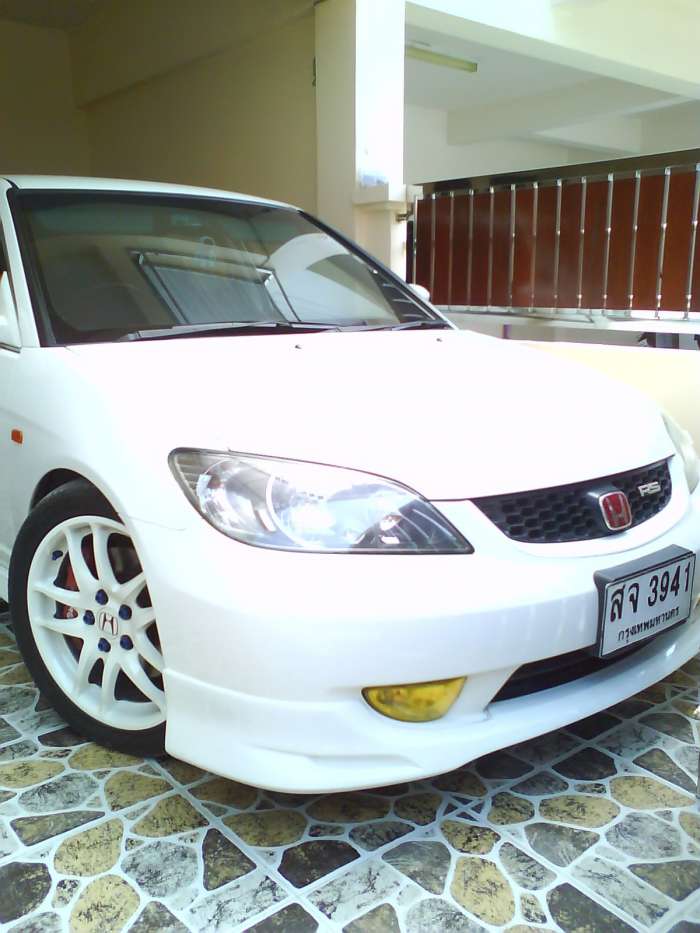 ทำขาว type R ที่ Racing D garage*ใส่ไมล์แดงเมกา*ลามีน่าL75*ฟอกอากาศ*ลๆล*หน้า4