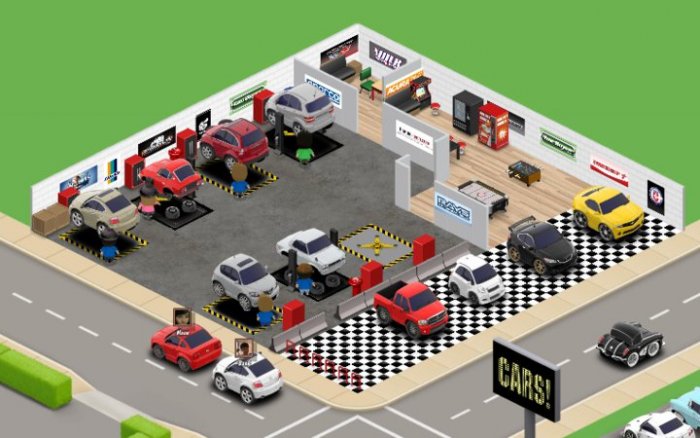 CAR TOWN on facebook (fb template update page 8)