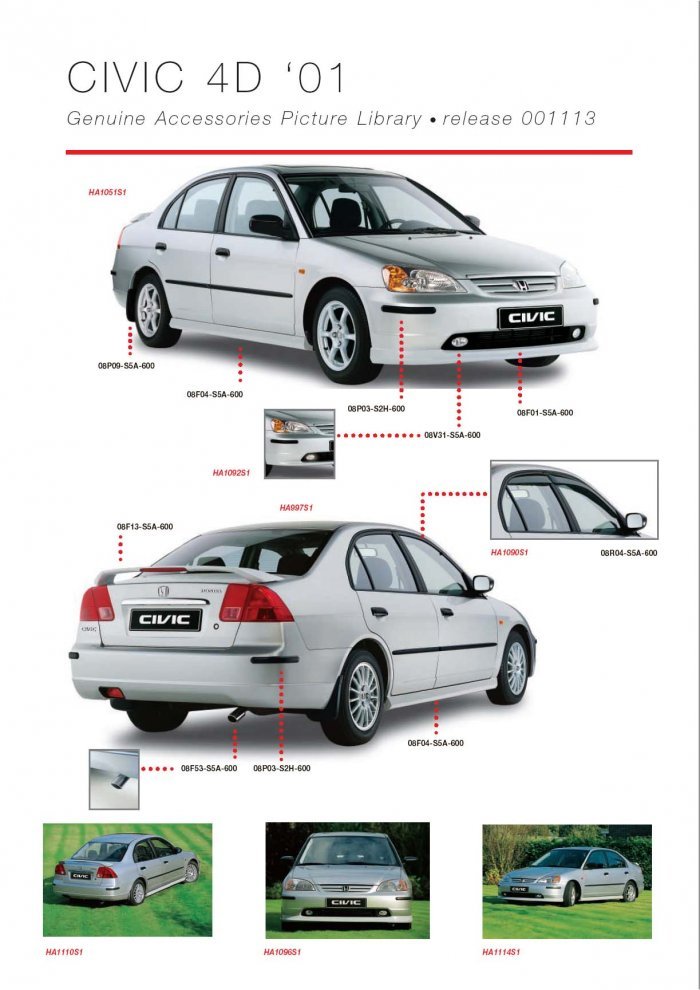 HONDA ACCESS Europe ปี 01 ใครไม่เคยเห็น ก็เข้าไปชมกัน
