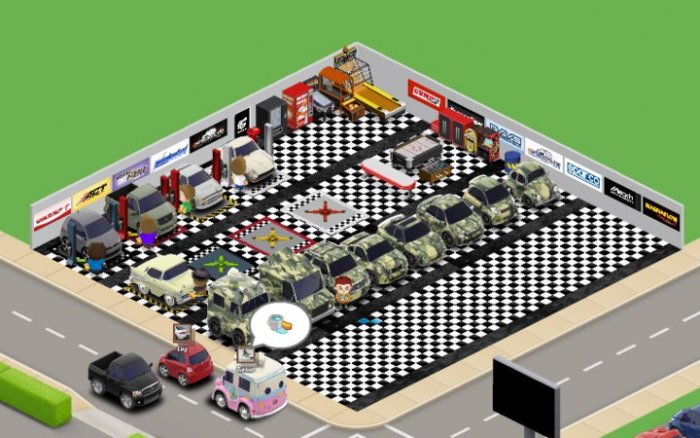 CAR TOWN on facebook (fb template update page 8)