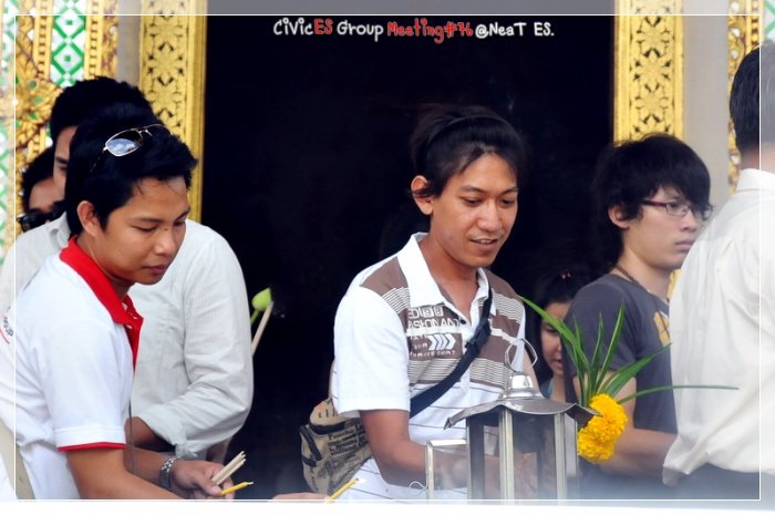 พี่บีก็มาด้วยขับรถตามคุ้มกันให้ตลอด..^^