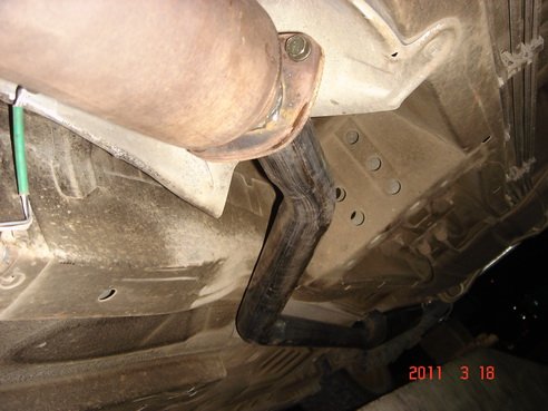 เดินท่อใหม่เชื่อมกับ แคท หลอก(JET TURBO)ของที่ร้าน