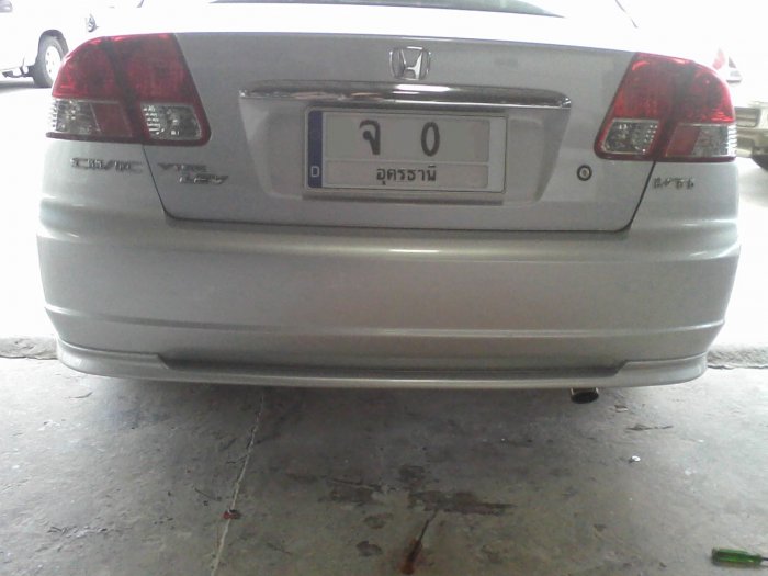 Civic ES เด็ก U ดรธานี อยากแต่งรถเป็นบ้าง ง ง ปา ปา