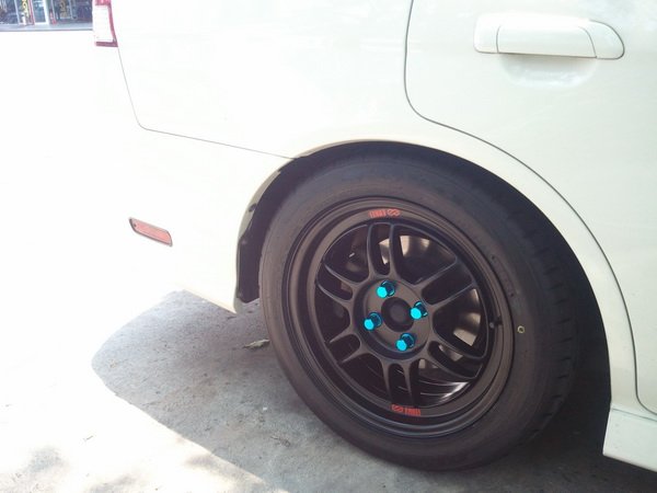 RPFสีดำ 16 4/100 Off43 น๊อต RAY สีฟ้า - 02