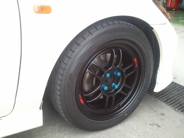 RPFสีดำ 16 4/100 Off43 น๊อต RAY สีฟ้า - 03