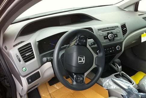 ภายในตัวรถยนต์ Honda Civic 2012 ฮอนด้าซีวิคใหม่รุ่นปี 2012