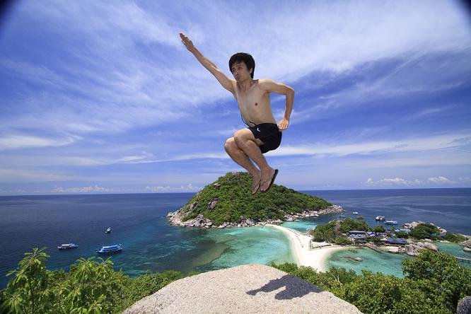 มาแชร์ท่ากระโดดถ่ายรูปกันคนละใบครับ...