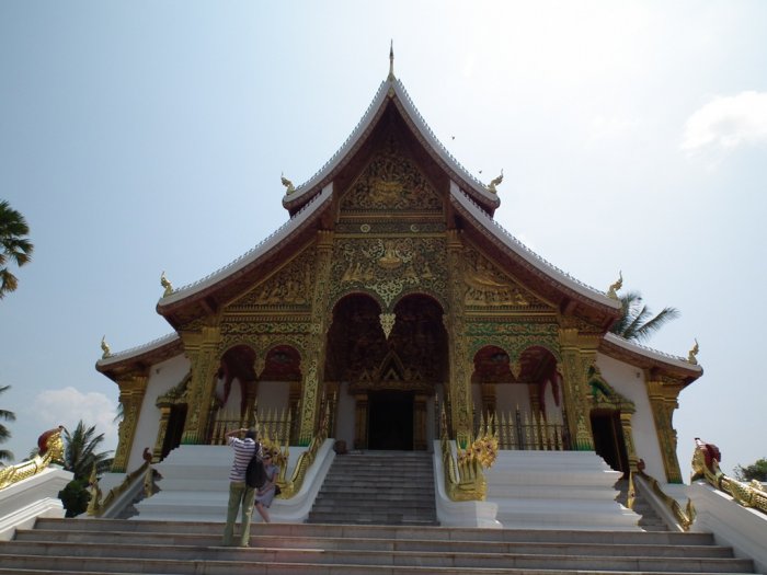 วัดที่พิธภัทณ์สถานแห่งชาติที่หลวงพระบาง