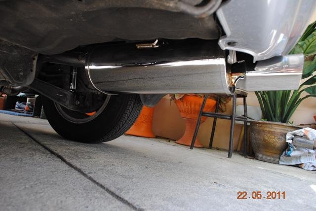 NEW ท่อFUJITSUBOทำตรงรุ่นES 1.7auto