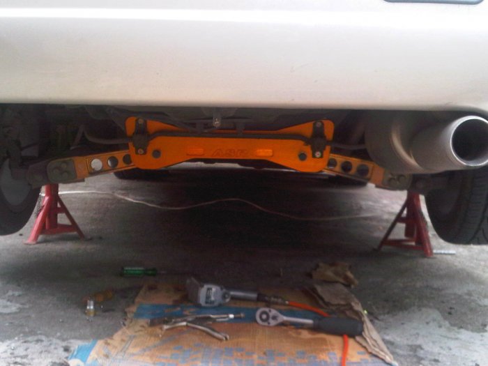 งานติดตั้ง Subframe ของเค้าดีจริง