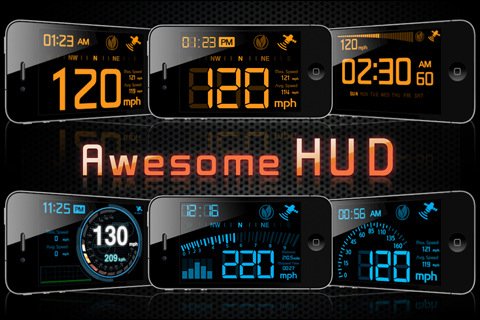 อันนี้เป็น Apps สำหรับ iPhone จะชื่อว่า AwesomeHUD จะมีความสวยมากๆ
