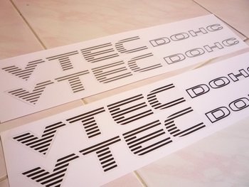 ขอสอบถามเรื่องสติกเกอร์ VTEC DOHC เพื่อเป็นความรู้ทีคับ