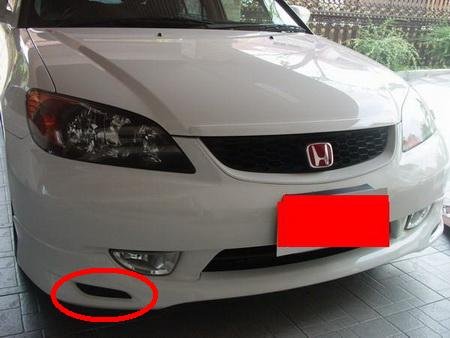 ลิ้นหน้า 04-05 ช่องดำๆ