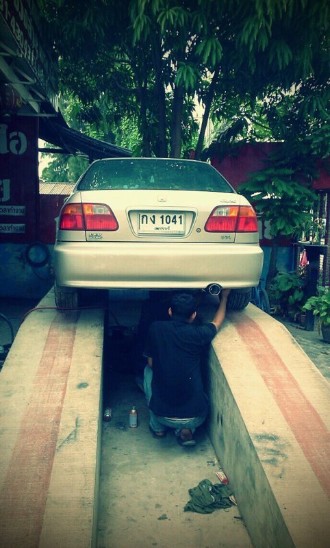 NEW ท่อFUJITSUBOทำตรงรุ่นES 1.7auto