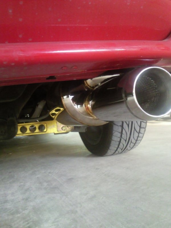 NEW ท่อFUJITSUBOทำตรงรุ่นES 1.7auto