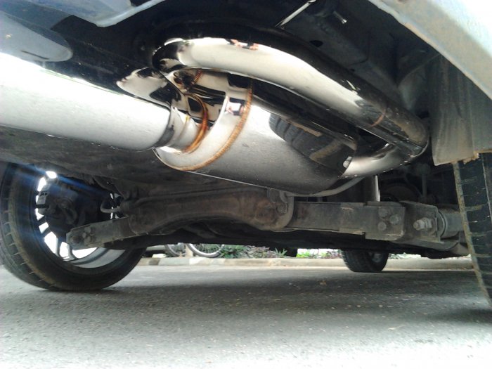 NEW ท่อFUJITSUBOทำตรงรุ่นES 1.7auto