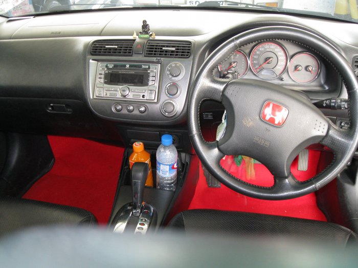 *************ขายพรมพื้นแดง Type R  Civic ES  ////////มาแล้วๆ พรมฝาท้าย ผลิตมาใหม่แล้วครับ