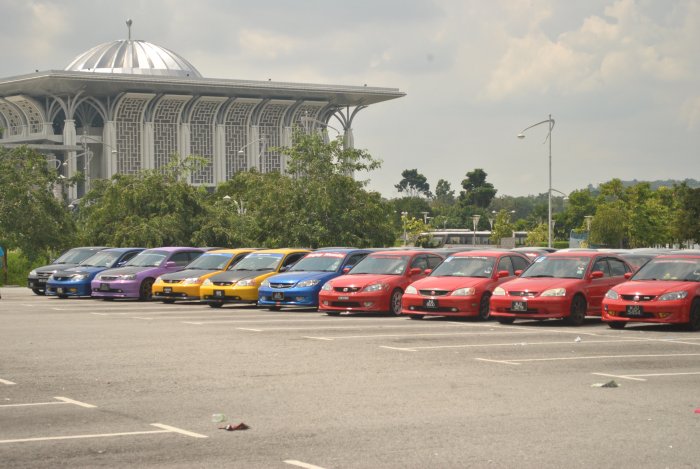Team ES Malaysia - Civic ES Mega TT at Putrajaya, Malaysia @ 1/1/2012