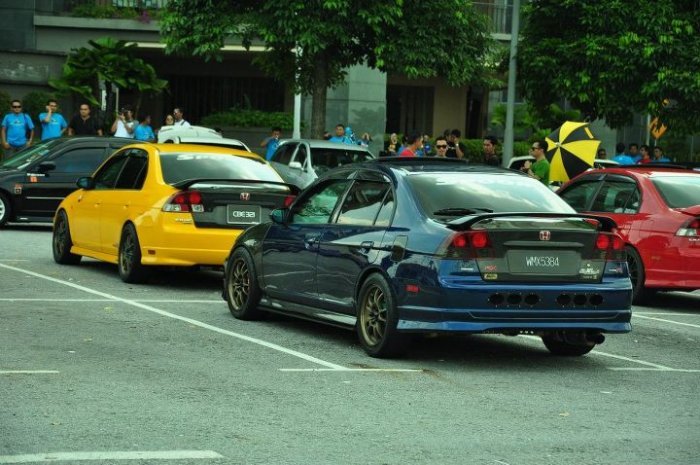 Team ES Malaysia - Civic ES Mega TT at Putrajaya, Malaysia @ 1/1/2012