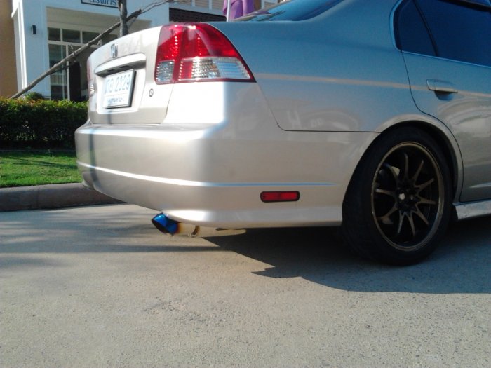 NEW ท่อFUJITSUBOทำตรงรุ่นES 1.7auto