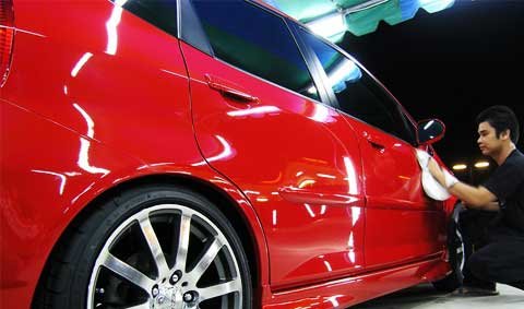การดูแลสีรถยนต์