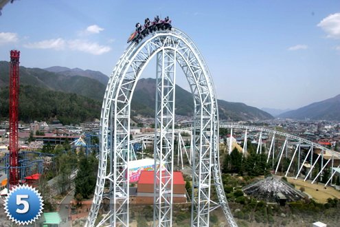 Dodonpa Fuji-Q Highland, Mt.Fujiyama Japan