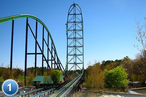 Kingda Ka Six Flags Great Adventure, New Jersey USA