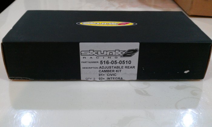Review แกะกล่อง : ตัวปรับมุมแคมเบอร์หลัง Skunk2 Adjustable Rear Camber Kit ตรงรุ่น ES