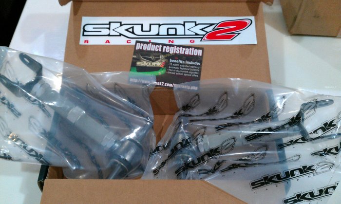 Review แกะกล่อง : ตัวปรับมุมแคมเบอร์หลัง Skunk2 Adjustable Rear Camber Kit ตรงรุ่น ES