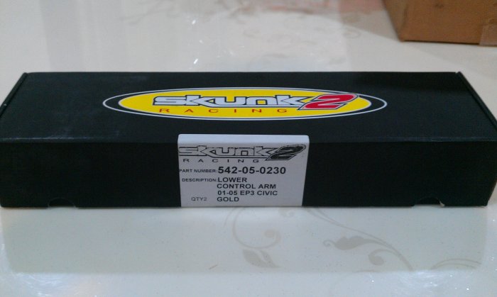 Review แกะกล่อง : ปีกนกหลัง Skunk2 Lower Control Arm ตรงรุ่น ES