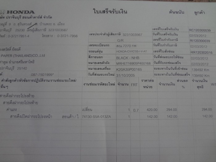ขอระบาย..ไปล้างรถมาเค้าบอกว่าพี่มันหักอะครับ