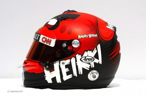 Angry Bird ฮิตจริงไปไกลถึงสนาม  Formula 1