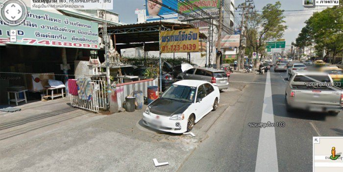 Google Map กรุงเทพ เสร็จเรียบร้อย มาลองเล่นดูครับเพลินๆ